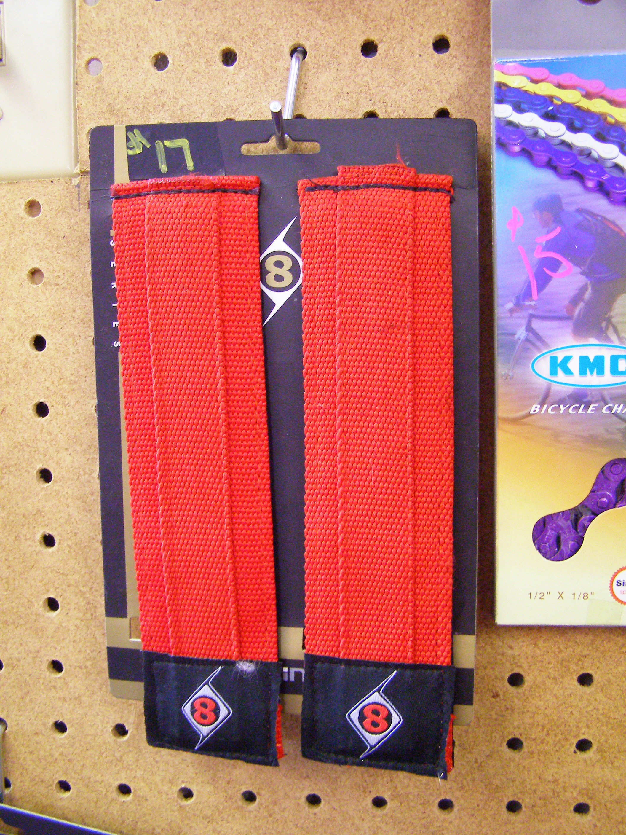 velcro straps for bike pedals